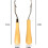 Wood Crochet Hooks for Dreadlocks - 2 Pcs Ergonomic 2