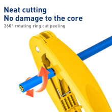 3X 4-in-1 RJ45 Network Cable Tool with Cutting,Stripping, and Straightening Functions Applies to STP/UTP Cable,A