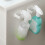 Kitchen wall-mounted utensil rack adjustable spacing 7