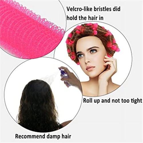 Self Grip Hair Rollers 0.6 inch 12 pcs 2