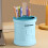 RFUGUG Pen Holder Desk Organizer 3-Compartment 3 Colors 2