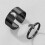 Star and Moon Hollow Punk Couple Ring Pair 3
