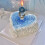 Birthday Number Candle Blue Gray Ocean Theme 1 4