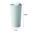 RFUGUG oscillating lid car mini trash can portable 4