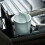 RFUGUG oscillating lid car mini trash can portable 5