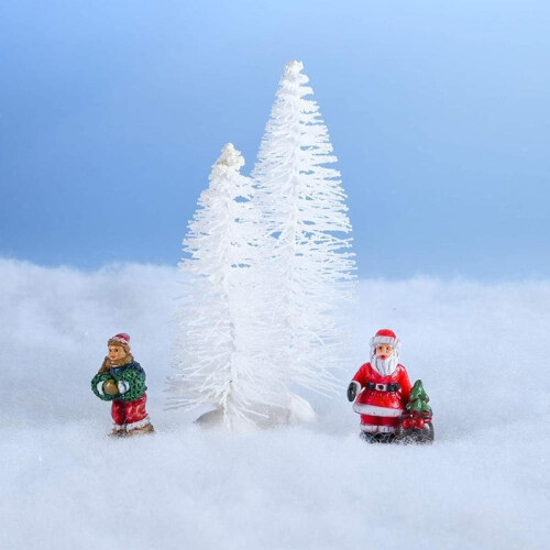 Christmas snow blanket set artificial backdrop 94.5 x 31.5 1