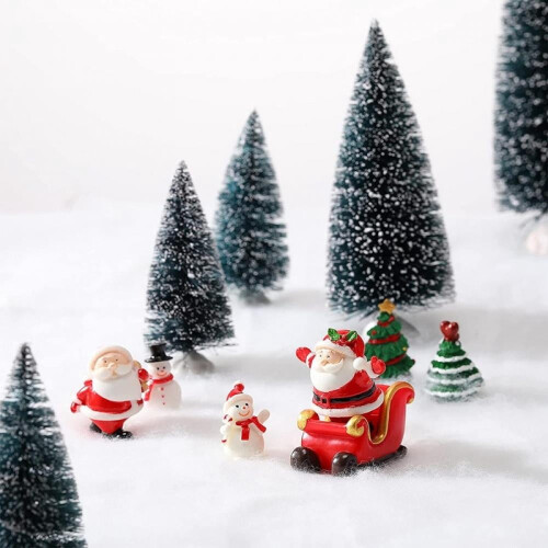 Christmas snow blanket set artificial backdrop 94.5 x 31.5 2
