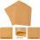 Unbleached Parchment Paper Squares 6" x 6" 200 Count 3