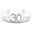 30th Birthday Party Decorations Sweet Theme Set 3