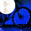 LED Bike Wheel Lights Blue Waterproof 2-Pack 2