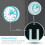 Mechanical Kitchen Timer Magnetic Loud Alarm 60 Minutes 5