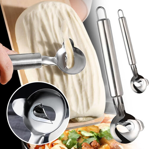 Stainless Steel Noodle Cutter Set 2 Pieces 1