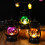 Halloween LED lanterns plastic high-transparency 3 pack 2