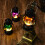 Halloween LED lanterns plastic high-transparency 3 pack 3