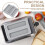 Silicone Toaster Cover for 2-Slice Toaster Gray 2 Pack 5