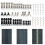 Zipper Repair Kit Replacement Sliders 84PCS 5