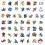 Pokemon vinyl stickers waterproof 50 pcs 4