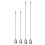 Bar Spoon Stainless Steel Cocktail Stirrer 2 Pcs 2