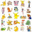 Pokemon vinyl stickers waterproof 50 pcs 4