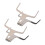 Ebike Disc Brake Pads for Xod Calipers 2 Pairs Sintered 4
