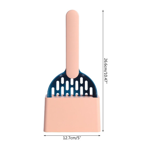 Cat Litter Scooper with Stand Holder 1 Piece 2