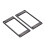 Humbucker Pickup Mounting Rings Set 2 pcs 4