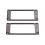 Humbucker Pickup Mounting Rings Set 2 pcs 5