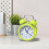 LOVIVER Analog Alarm Clock with Backlight Silent Green 7