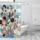 Mickey Mouse shower curtain waterproof polyester one size 2
