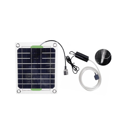 Aquarium Air Pump Solar USB Powered 20W 1