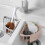 Windfall Corner Shower Caddy Adjustable Metal Triangle Shelf 5