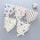 Cartoon Baby Bandana Bibs Double-Layer 5-Pack 3