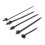 Car cable tie clamp zip tie wrap push rivet clip 100 pcs 5
