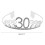 30th Birthday Party Decorations Sweet Theme Set 2