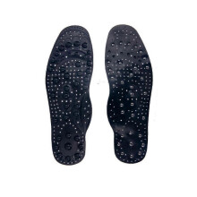 (S 35-40, Black) Magnetic Therapy Acupressure Slimming Insoles - Relieve Pain & Improve Blood Circulation
