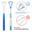 Roofei tongue scraper set 4 pcs with travel case 6