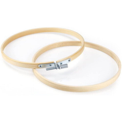 Embroidery Hoops Bamboo 4 Inch 12 Pieces 2