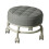 LOVIVER rotating roller stool gray heavy duty 2