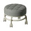 LOVIVER rotating roller stool gray heavy duty 6