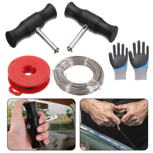 Car Windshield Removal Tool Black 6-Pack 2