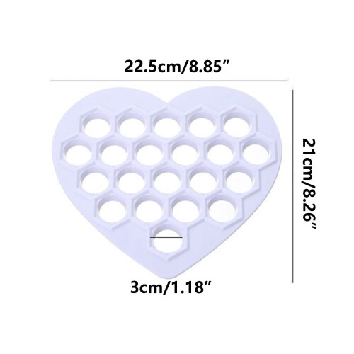 Dumpling Maker Tool Manual 21-Hole Home Use 2