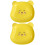 Pink Bear-Shaped Snack Plate Set 2 Pieces 2