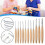 Crochet Hooks with Wooden Handle 3.0mm–12mm 11pcs 7
