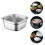 Stainless Steel Kitchen Washing Basin 24cm 5