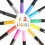 Outline Metallic Markers Double Line 12PCS 8