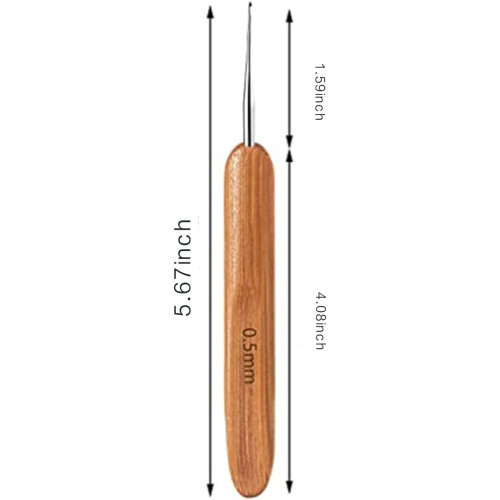 Dreadlock Crochet Hook 0.5mm Smooth Portable 1