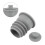 Silicone Drain Pipe Seal Gray 1 Piece 7