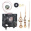 LOVEVER music chime box clock movement kit 4 types 8