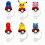 Pokemon Anime Straw Covers for Stanley Cup 40oz/30oz 6pcs 2