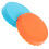 Silicone Can Covers for Soda Cans Orange Blue 2pcs 5